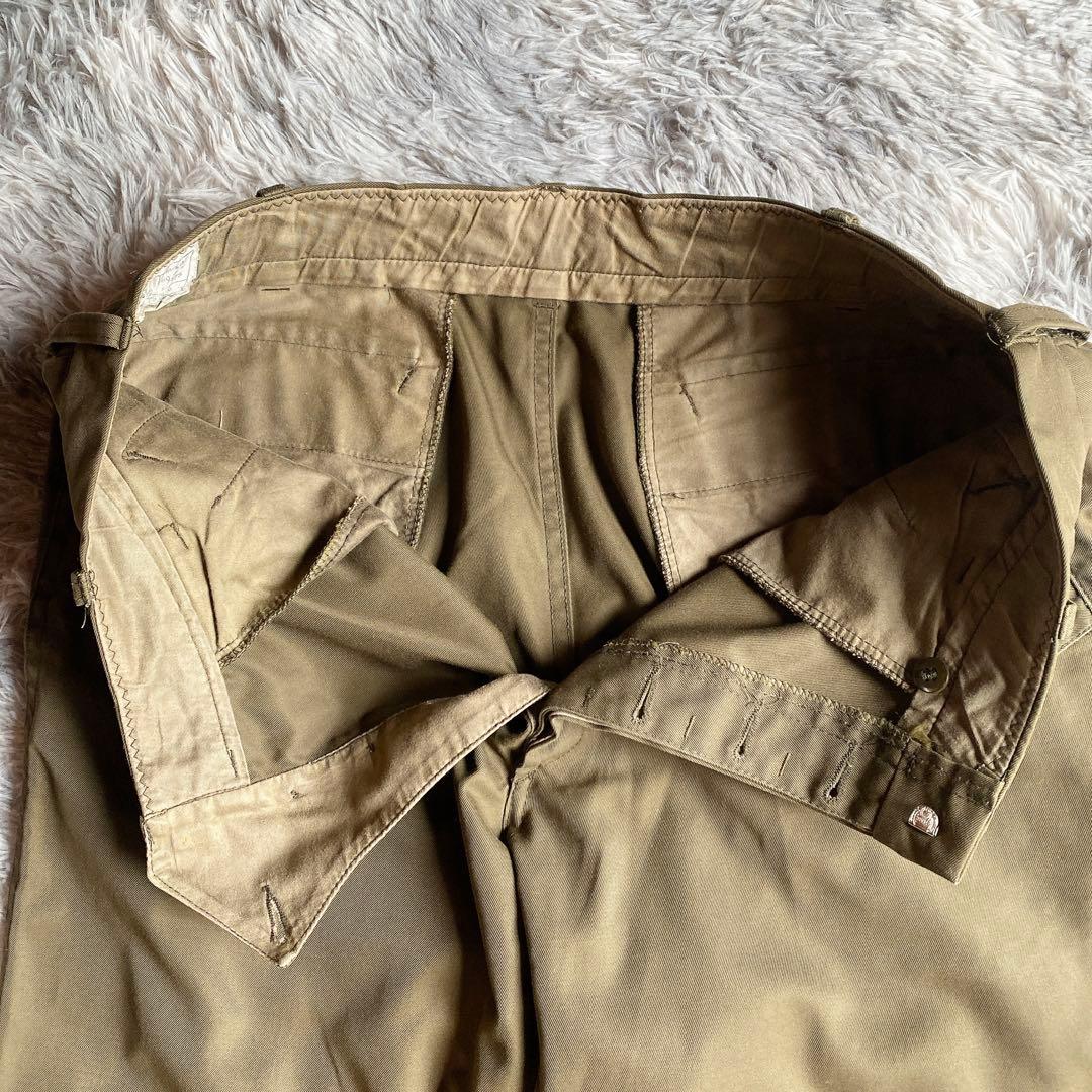 美品✨レア✨古着 スペイン軍 パラシュートパンツ ダブルニー ミリタリーパンツ