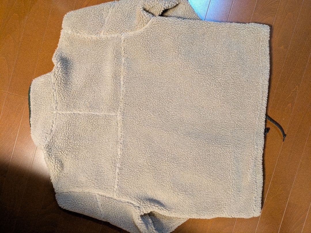 ウェア ARCH damask boa fleece jacket BEIGE XL