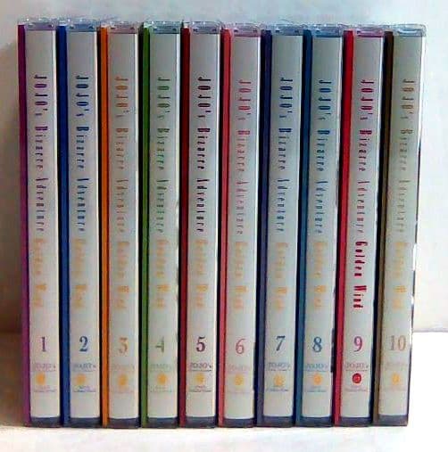 ジョジョの奇妙な冒険 黄金の風 DVD 全10セット 05230601-03S