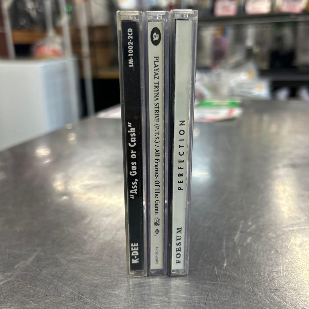 k-dee Playaz Tryna Strive Foesum CD 3枚