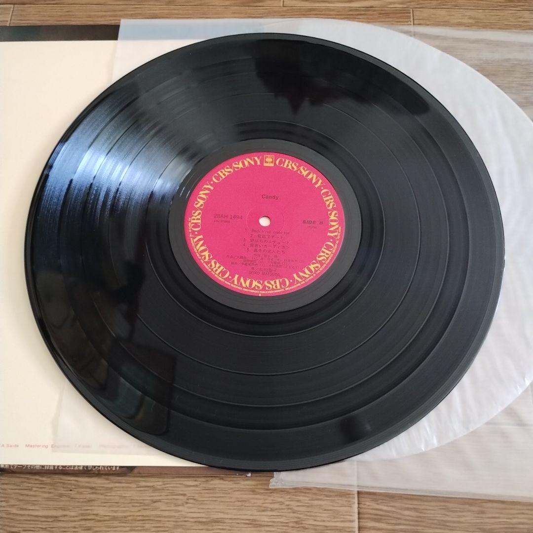 キャンディー　松田聖子レコード盤LP