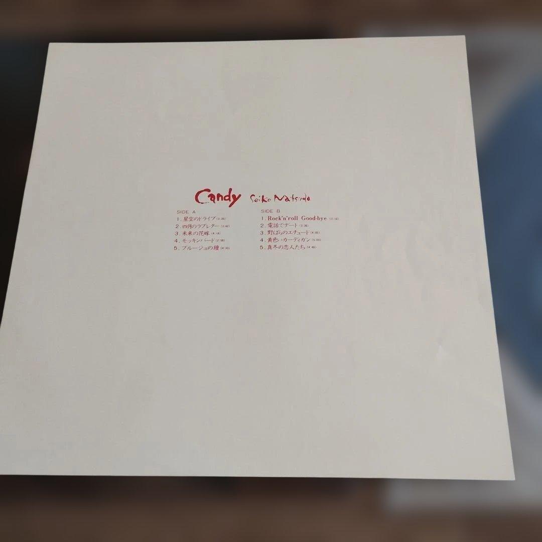 キャンディー　松田聖子レコード盤LP