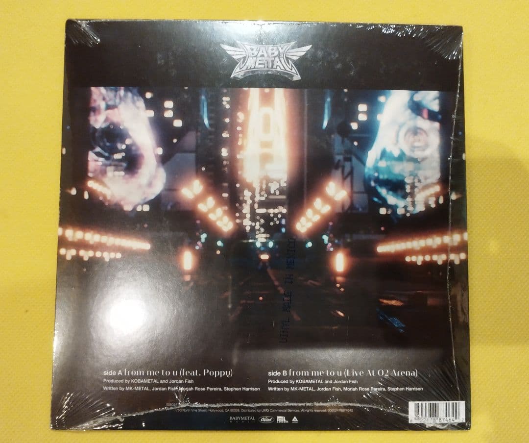 US限定 シングル LP From me to u レコード BABYL