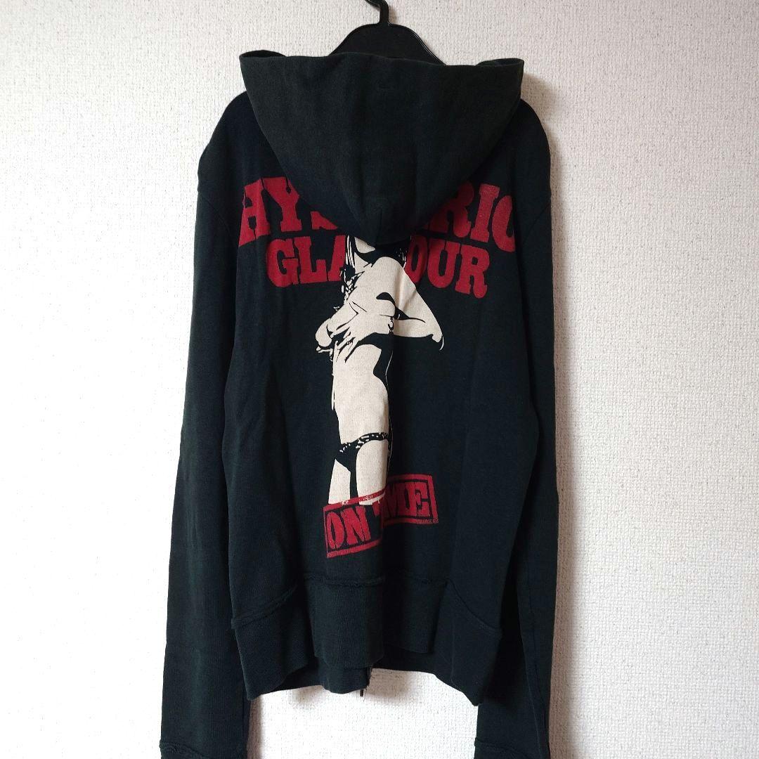 HYSTERIC GLAMOUR パーカー ブラック