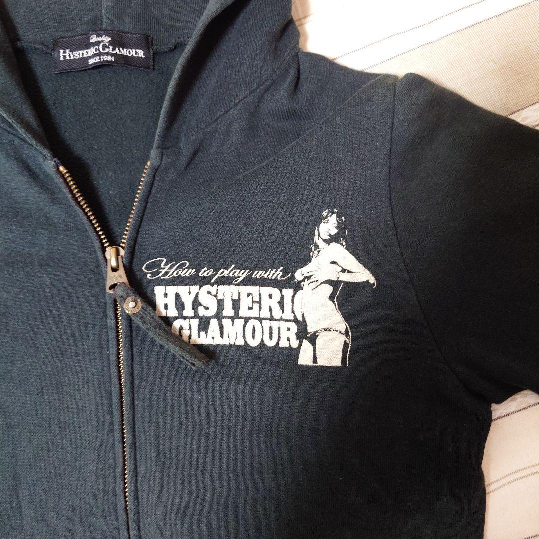 HYSTERIC GLAMOUR パーカー ブラック