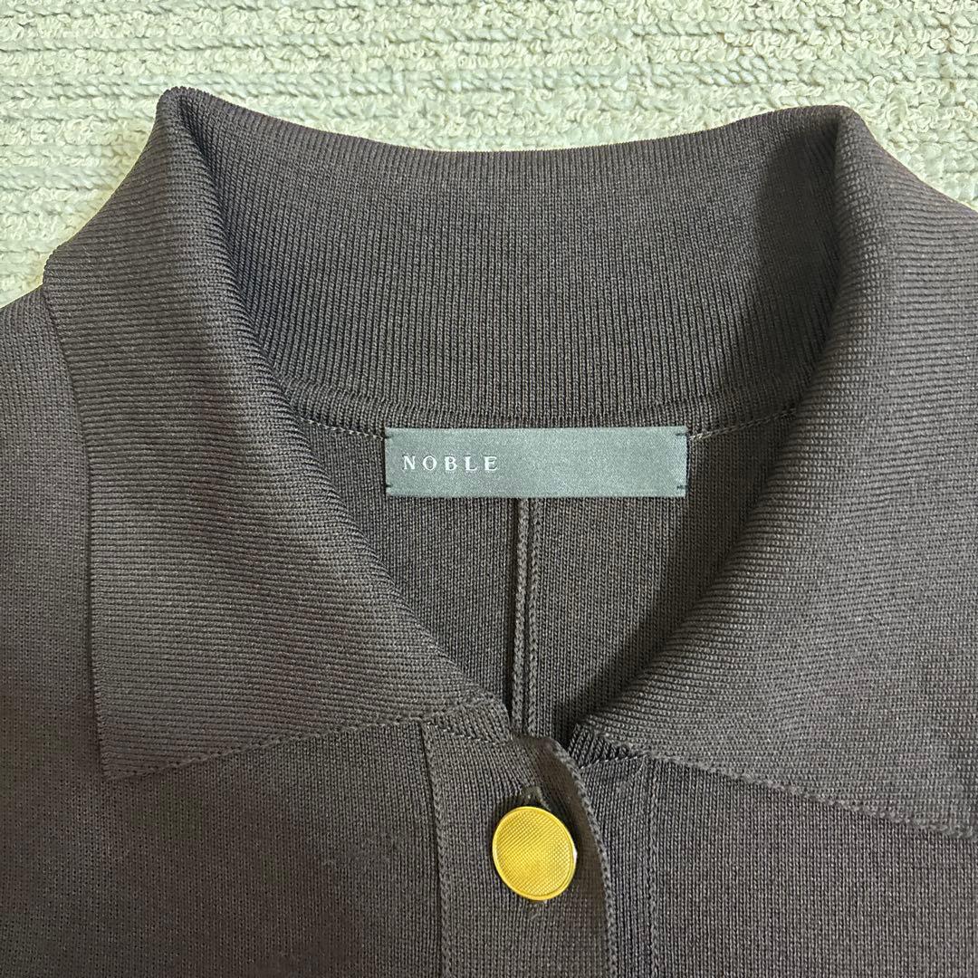 NOBLE ポロシャツニットワンピース 2025AW定価:¥36,300(税込)