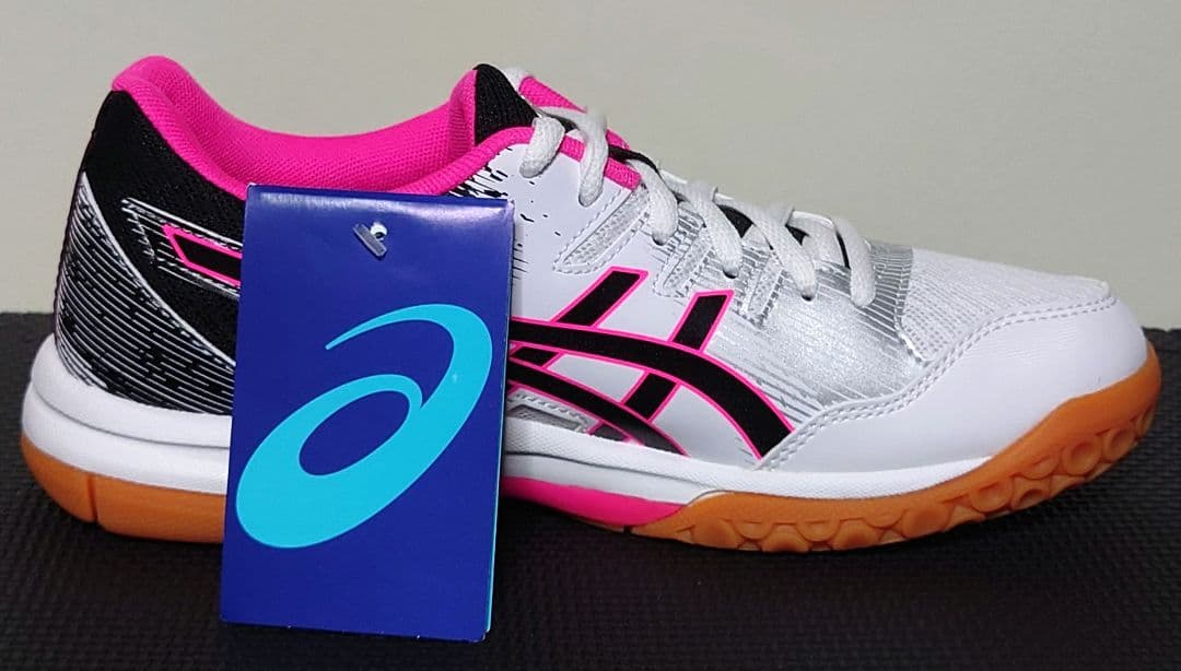 ASICS GEL-ROCKET 9 ホワイト/ピンク 23.0cm