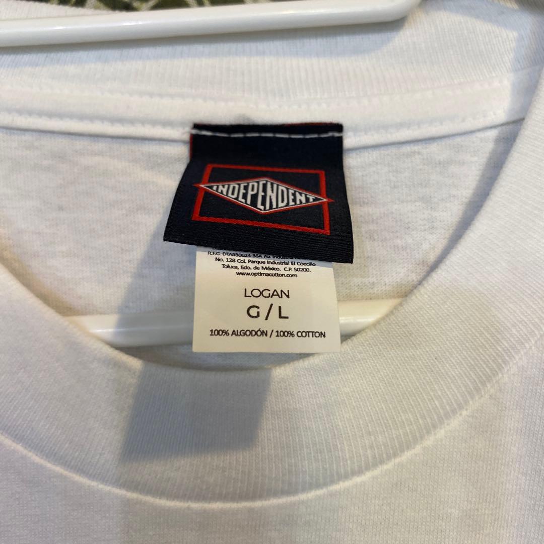 independent メンズスケートTシャツ Lサイズ