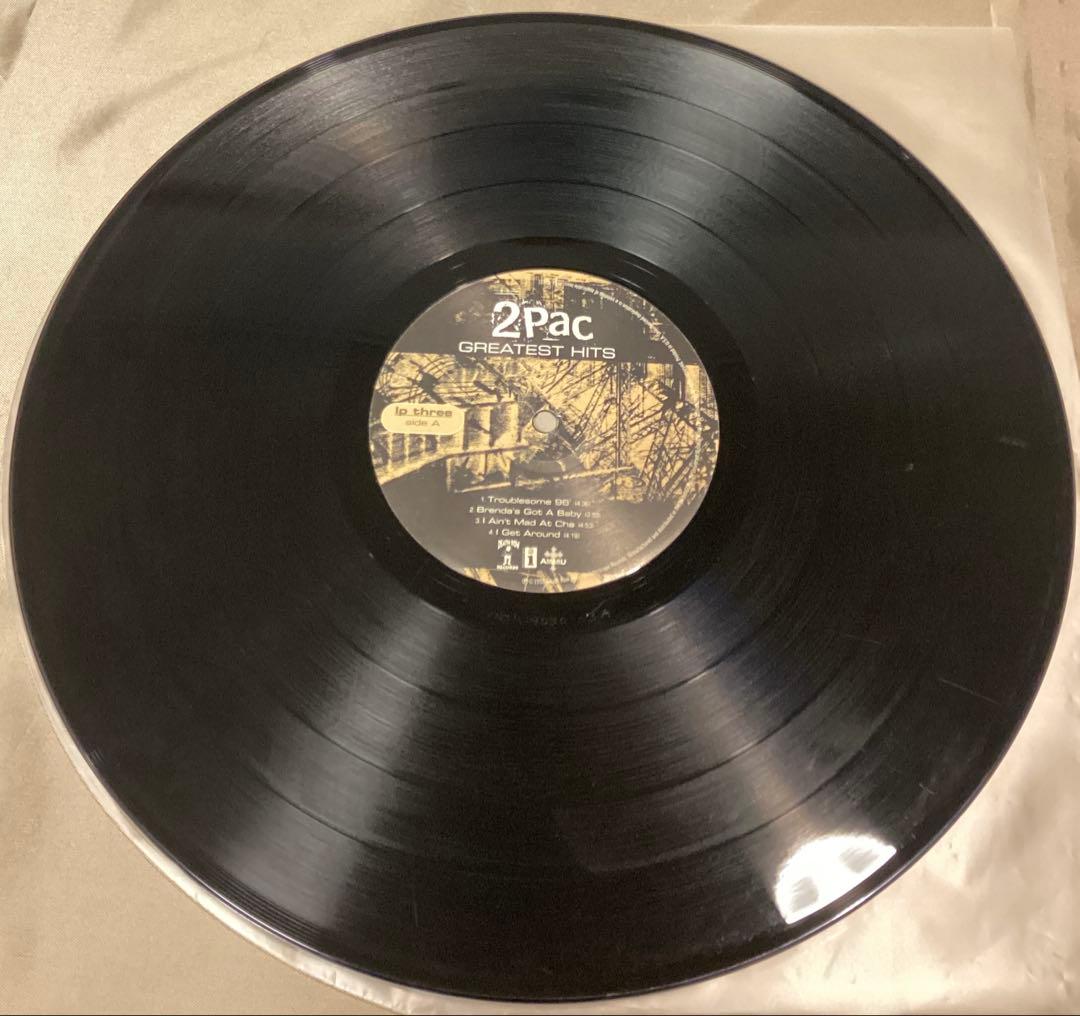 (USED)2Pac Greatest Hits アナログレコード4枚組ベスト盤