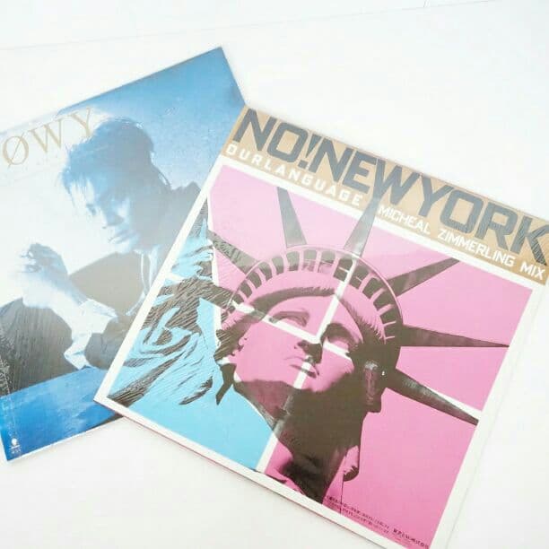 BOOWY 2枚 セット ( LP & ジャイアントシングル レコード )