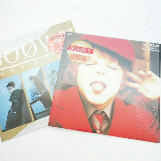 BOOWY 2枚 セット ( LP & ジャイアントシングル レコード )