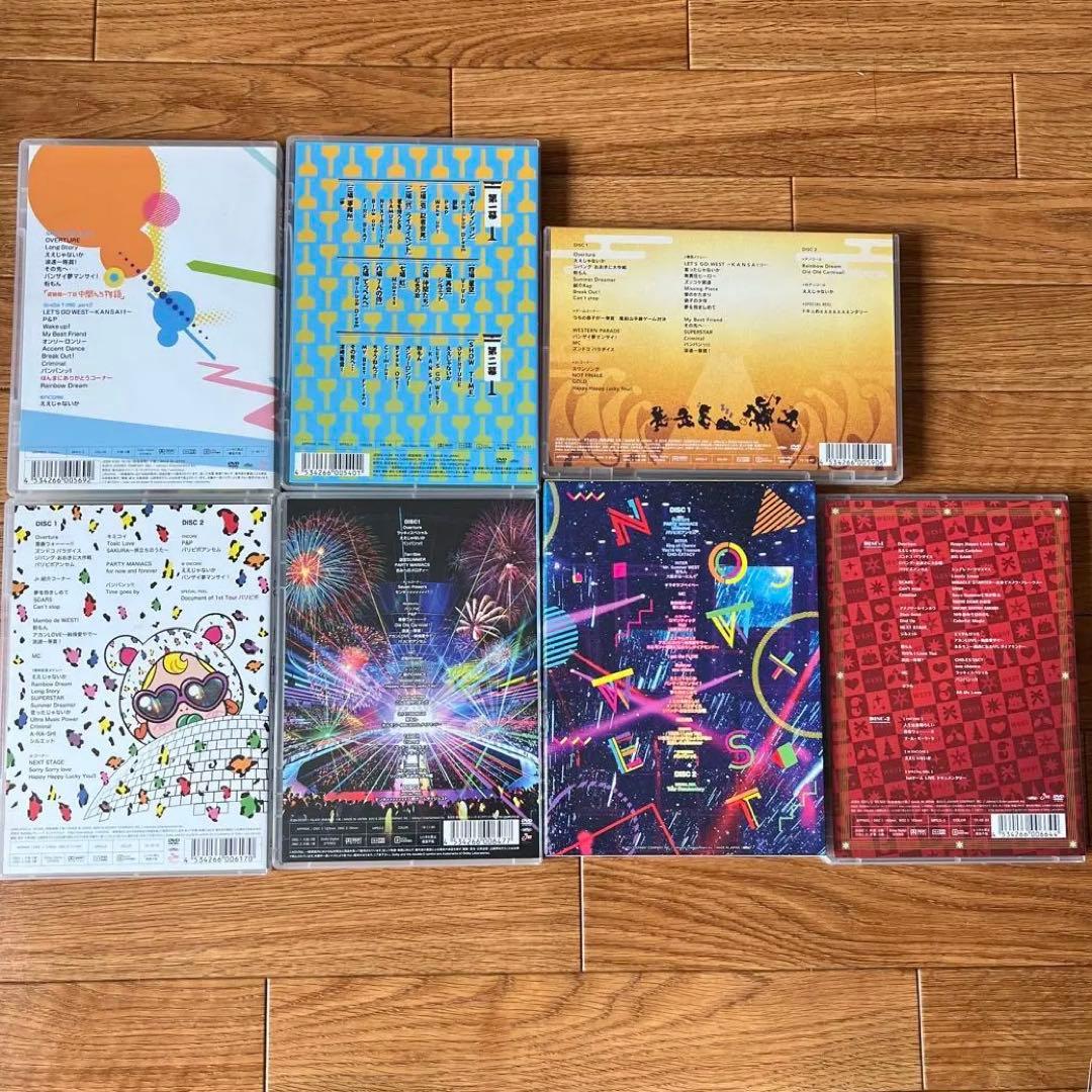 ジャニーズWESTLIVE DVDセット