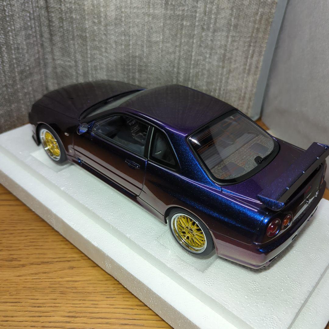 優パパ　さん　専用　GT-R 34　ミッドナイトパープル