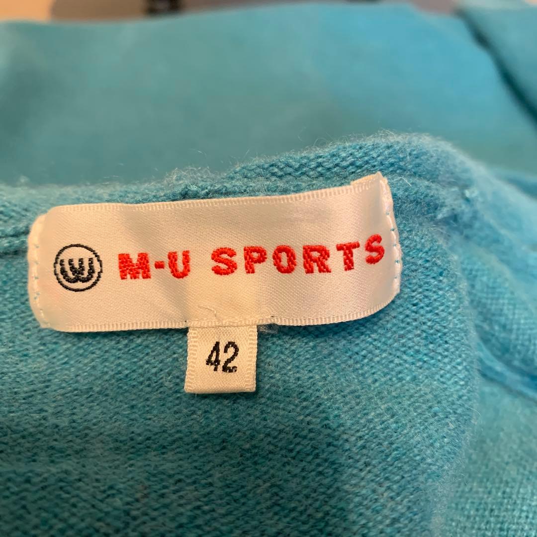 mu sports レディースゴルフ　カシミアジャケット