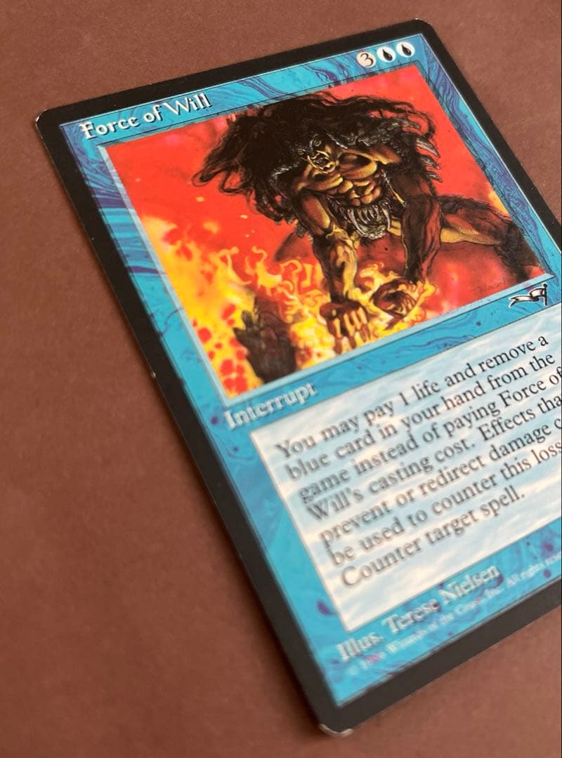 ハ*ク様 Force of Will MTG 意思の力　d マジックザギャザリン