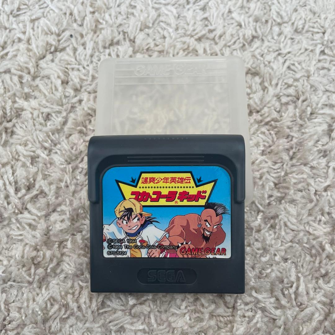 レア品！颯爽少年英雄伝 コカコーラキッド ゲームギア ソフト　セガ