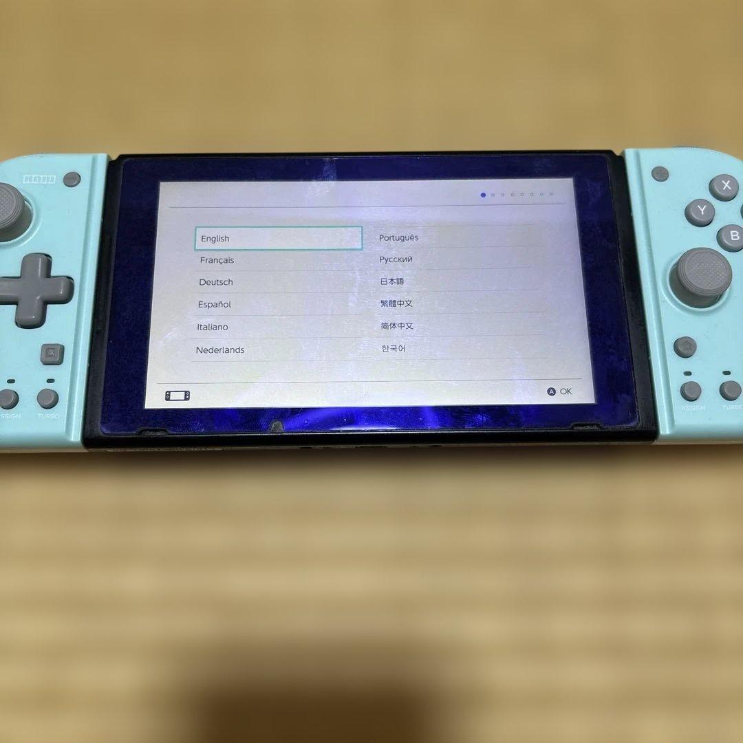 Nintendo Switch 本体 水色コントローラー、その他付き