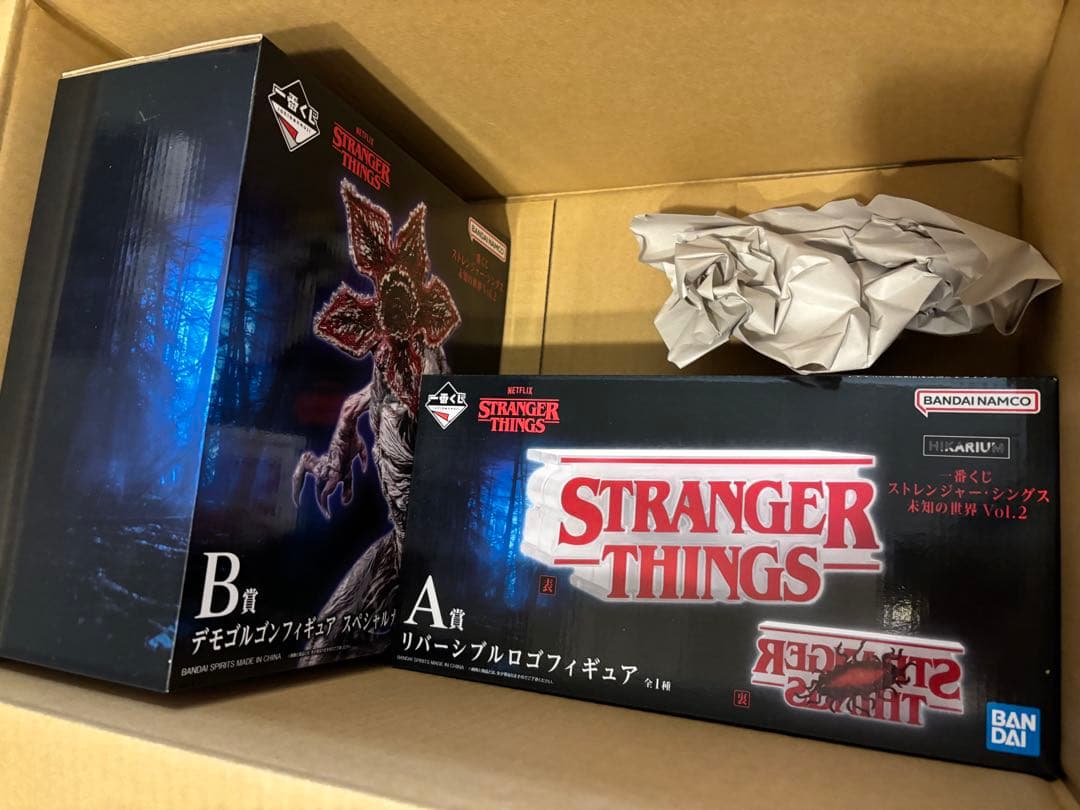 一番くじ ストレンジャー・シングス A賞＋B賞 フィギュアセット 新品未開封