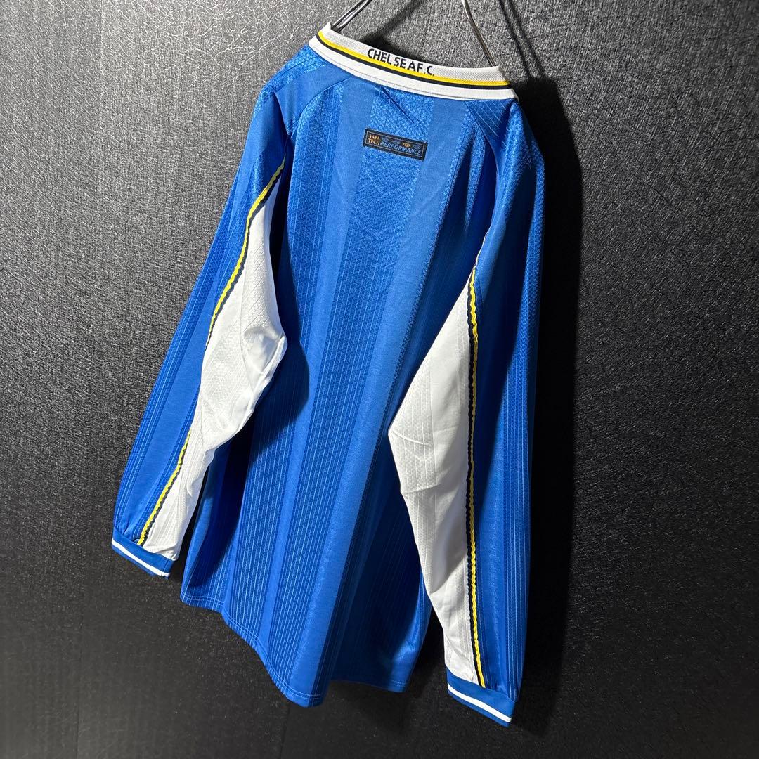 【★チェルシー】 古着 アンブロ サッカー レトロ ユニフォーム 2XL ★希少