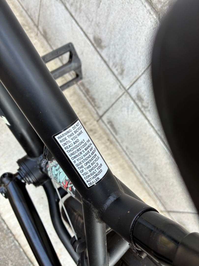 【直接引き取りのみ】LEUCADIA BMXバイク 20インチ ブラック