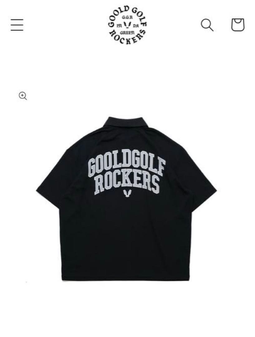 ゴールドゴルフロッカーズ GOOLD GOLF ROCKERS ポロシャツ