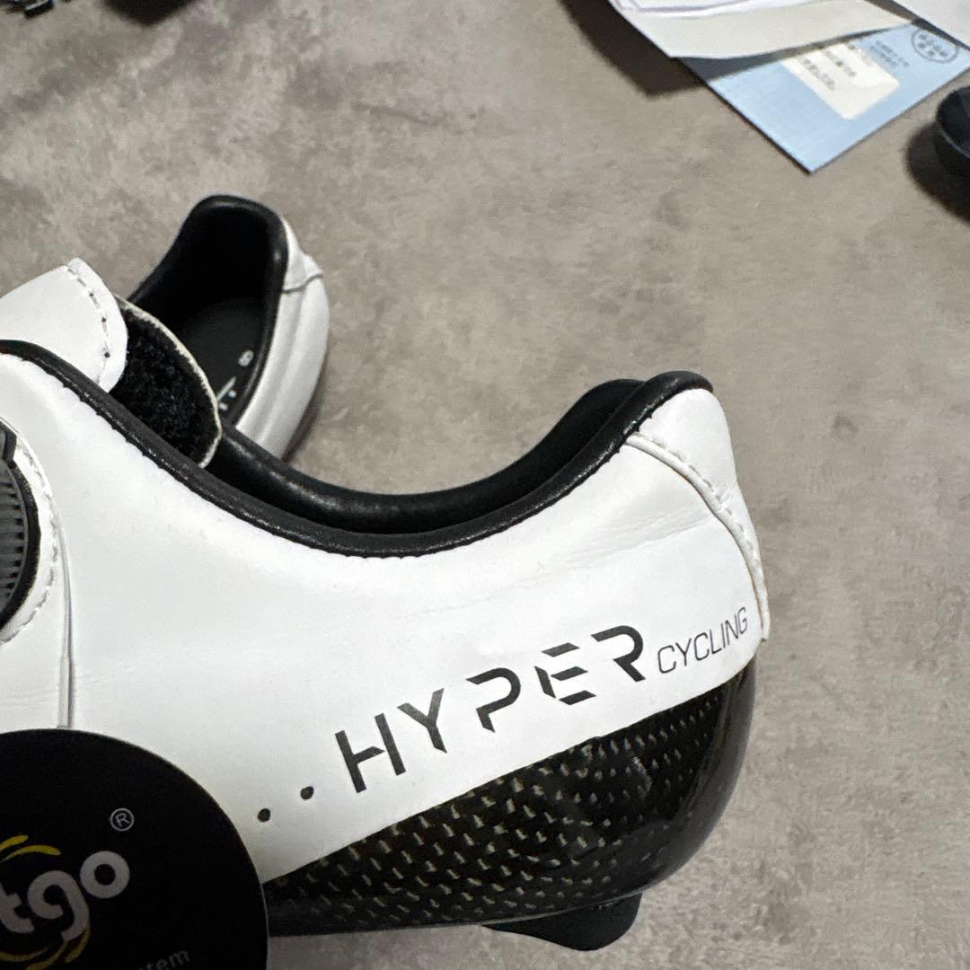 HYPER サイクリングシューズ 38 ホワイト未使用値下げ
