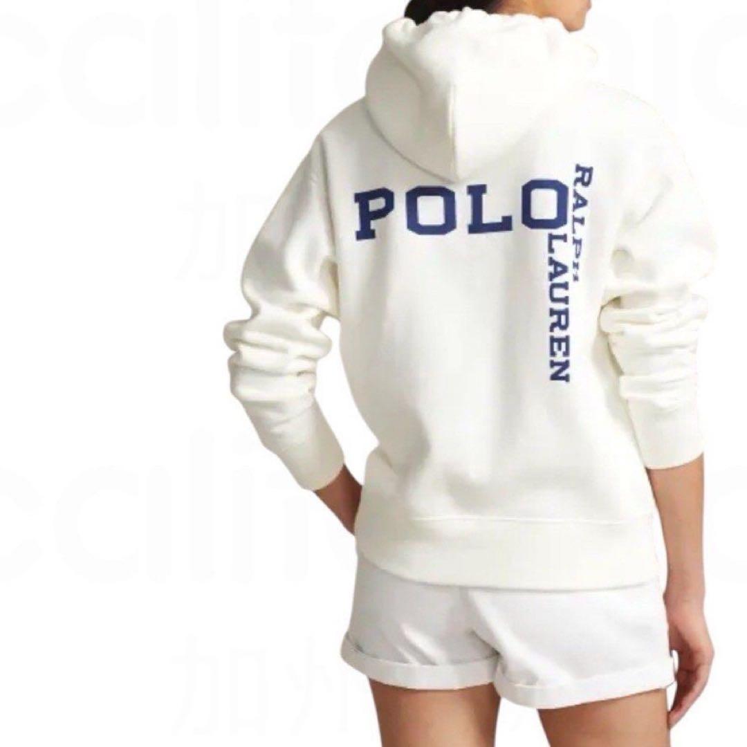美品Polo Ralph Lauren ポロラルフローレン グラフィックパーカー
