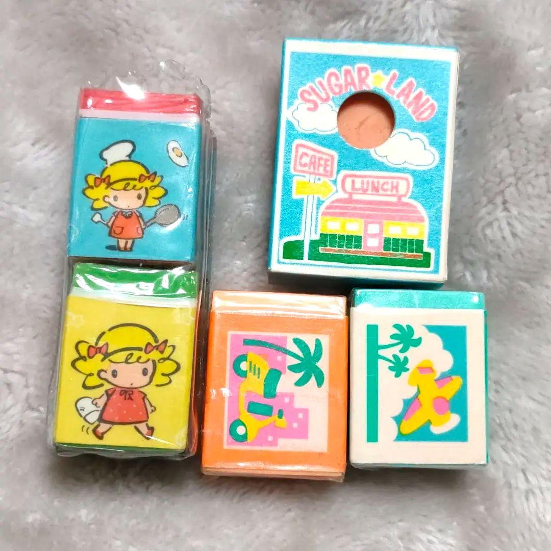 ■ 昭和レトロ ファンシー消しゴムセット 使用ありジャンク ■