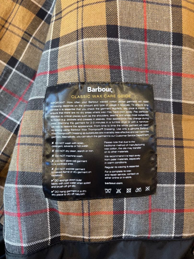 Barbour Transport 38\" グレー