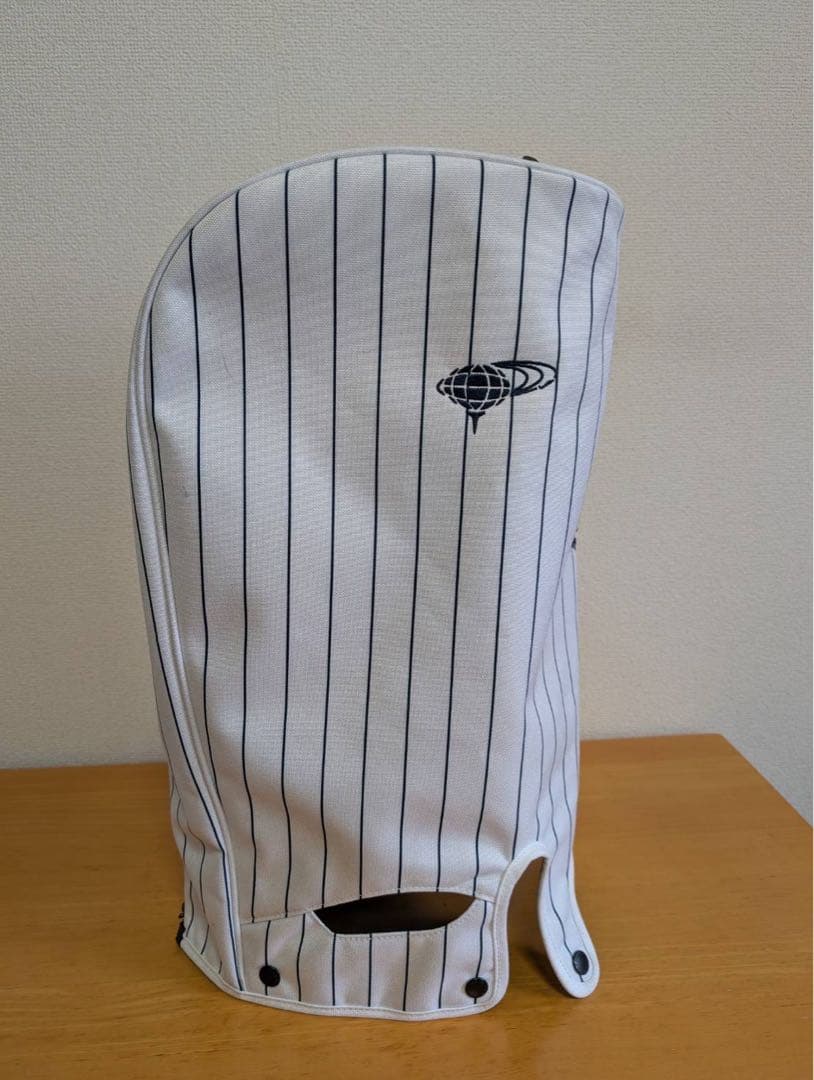 BEAMS GOLF ピンストライプ エイトハーフ キャディバッグ