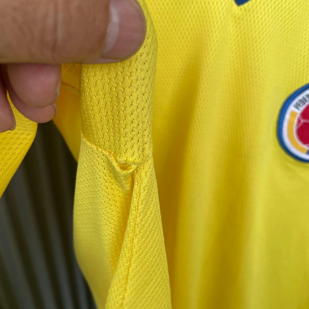 98年(前期)コロンビア代表ユニフォーム　バルデラマ　レトロ　サッカーシャツ