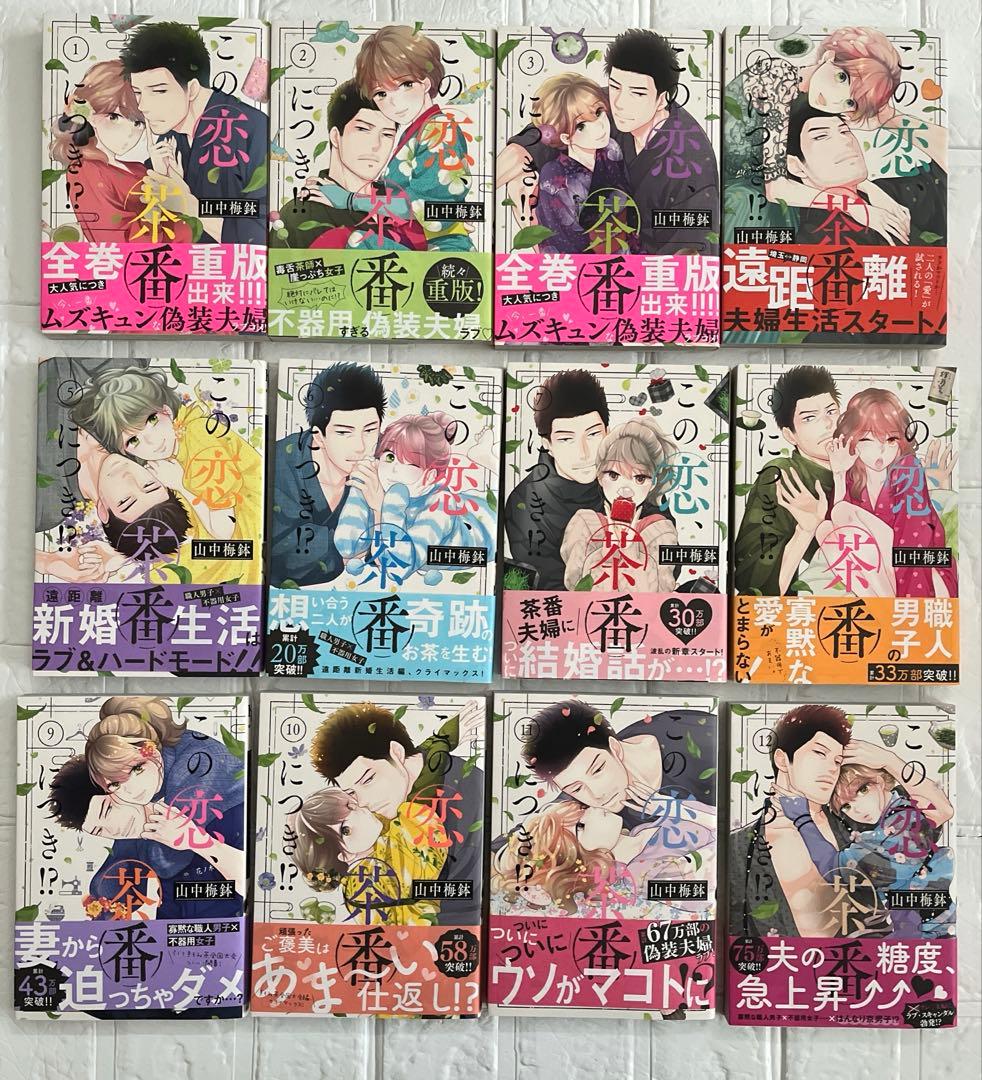 この恋、茶番につき!?　1～12巻　 山中梅鉢
