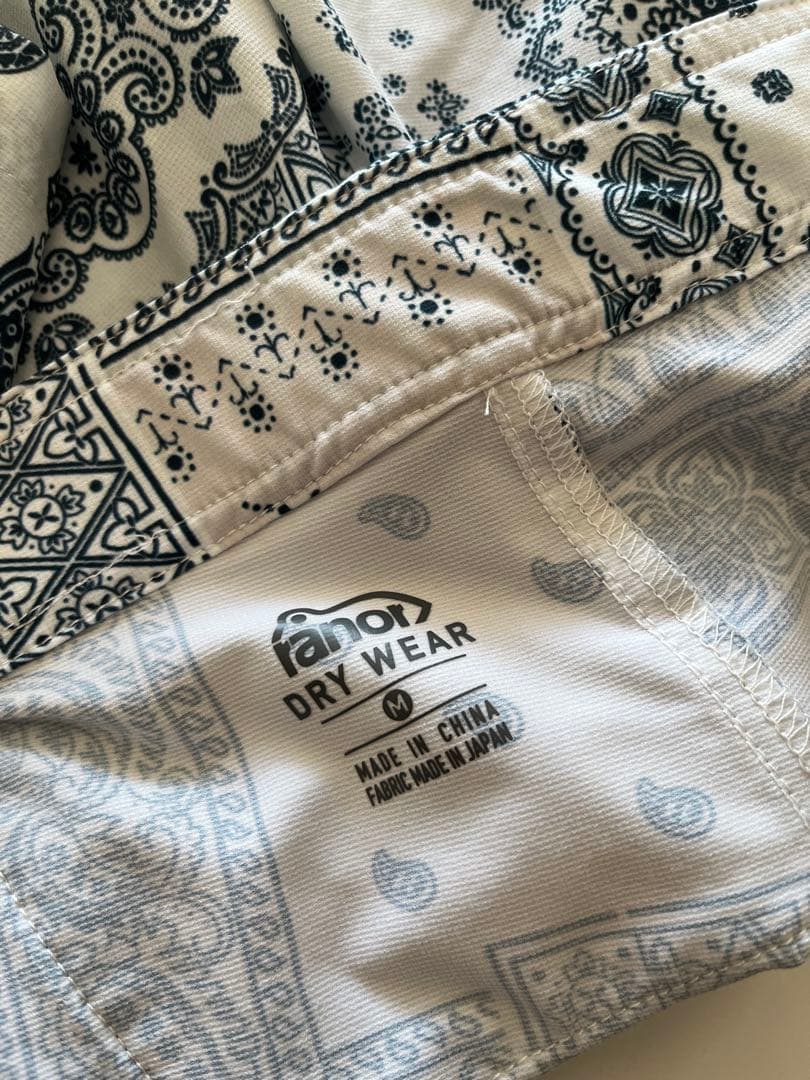 ラナー ranor ランニングパンツ BANDANA MIDDLE SHORTS