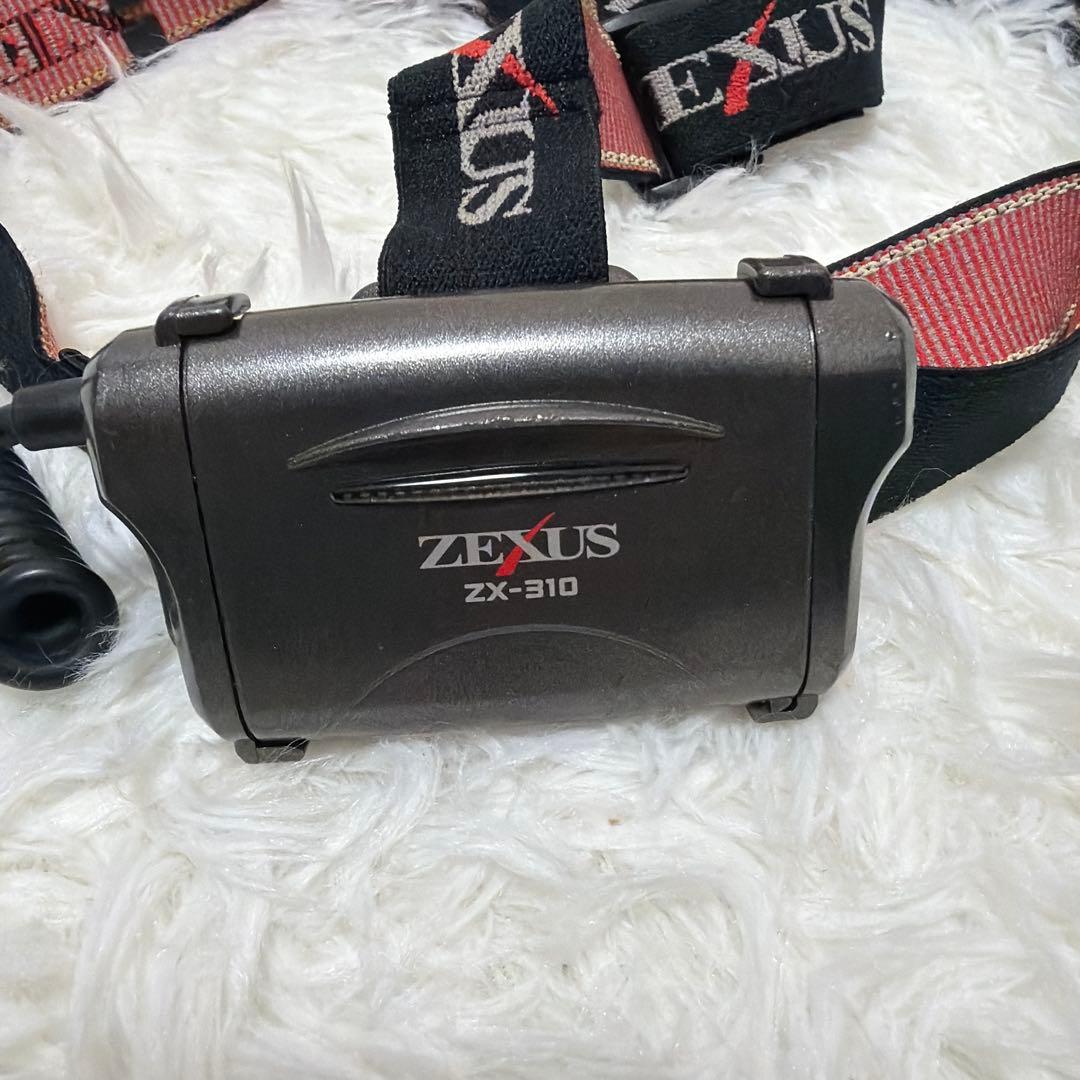ゼクサス ZX-310 LEDヘッドライト 冨士灯器 動作確認済 電池式
