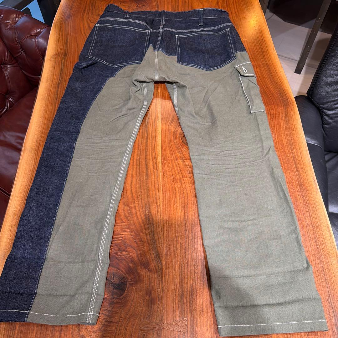 KOJIMA GENES カーゴパンツ カーキ サイズ40 児島ジーンズ