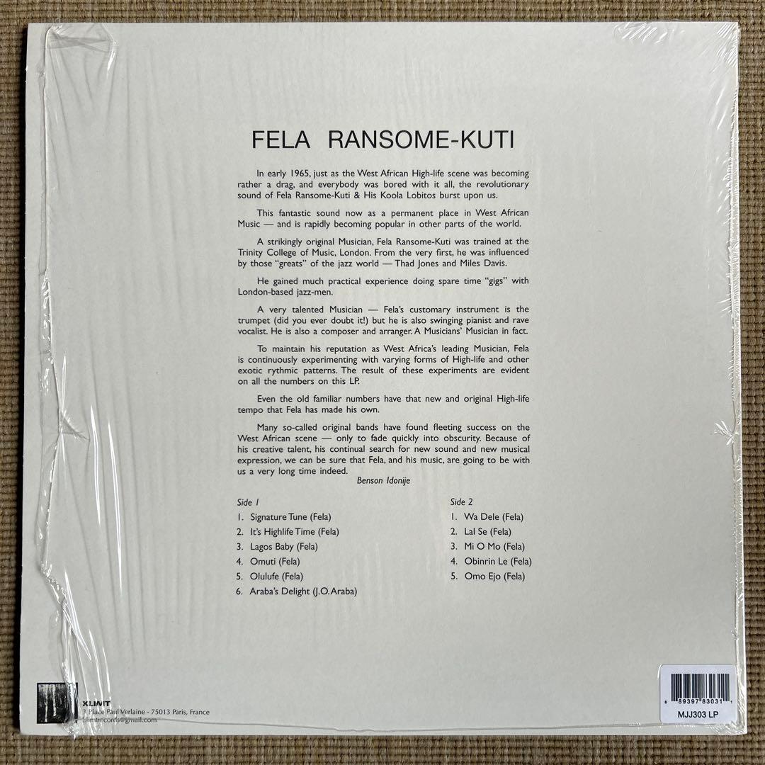 その他 Fela Ransome Kuti and His Koola Lobitos