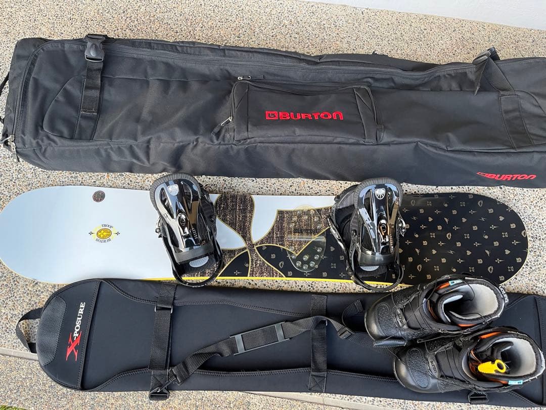 BURTON TROOP140cm スノーボード セット バートン