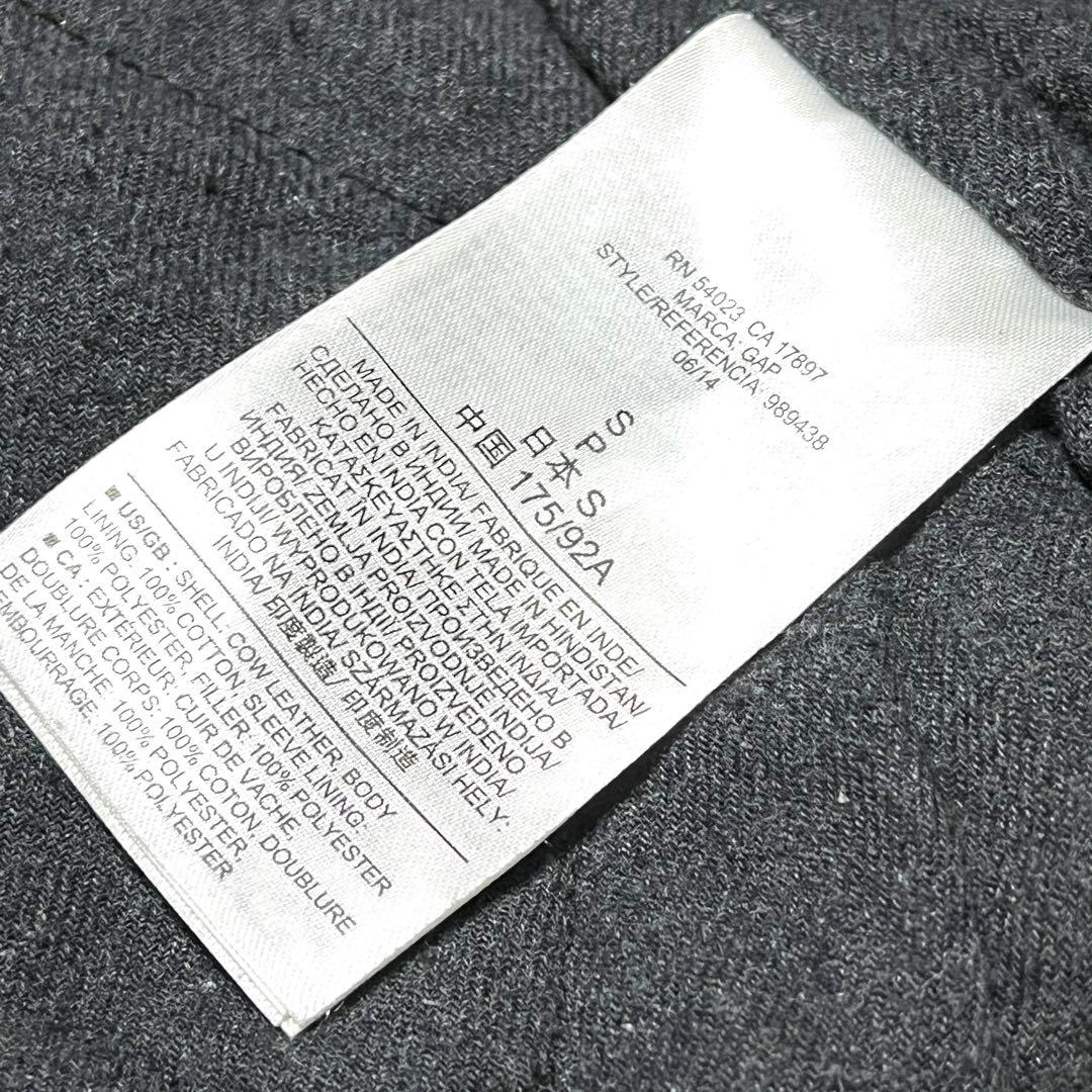 ★美品★OLD GAP★レザーライダースジャケット★大きめSサイズ★ブラウン★