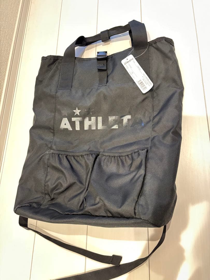 ATHLETA ブラック バックパック　新品・未使用リュック