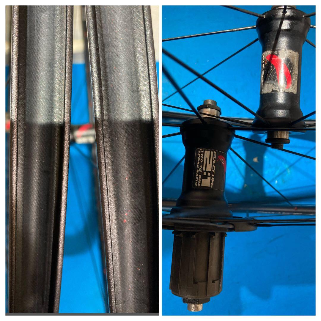 ★メンテ済 FULCRUM RACING QUATTRO シマノ10sフリー