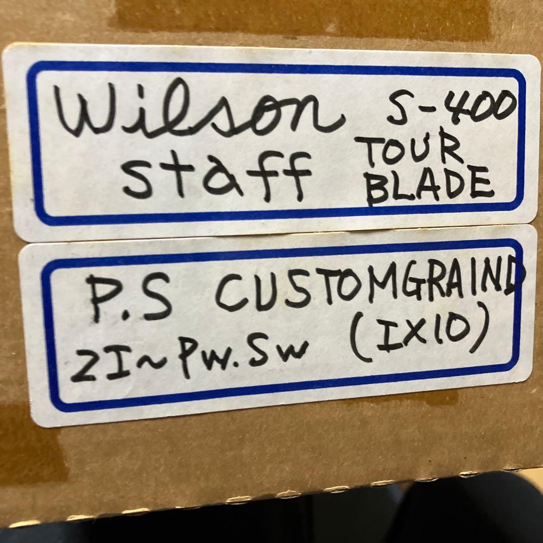 Wilson STAFF TOUR BRADE 10本 2I-9I,P,S DG