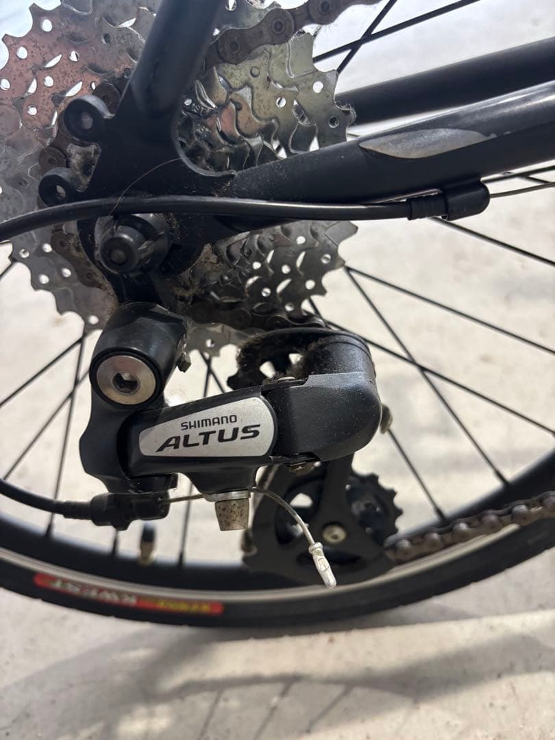 tokyobike東京バイクマッドブラック室内保管東京近郊個人配送フロントパンク