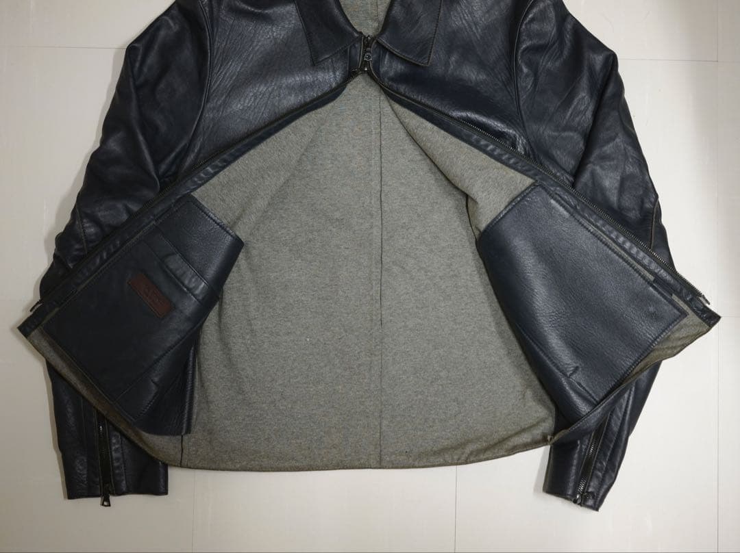 Neil barrett lamb leather jacket サンフレール期