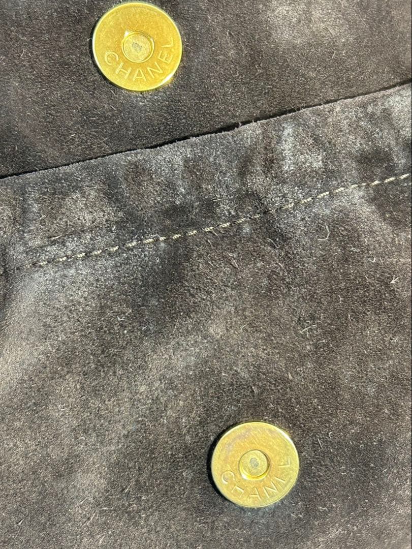 CHANEL シャネル CHANEL スエード チェーンショルダーバッグ