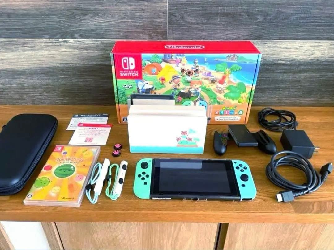 Switch 本体 あつまれどうぶつの森セット あつ森 限定カラー スイカゲーム