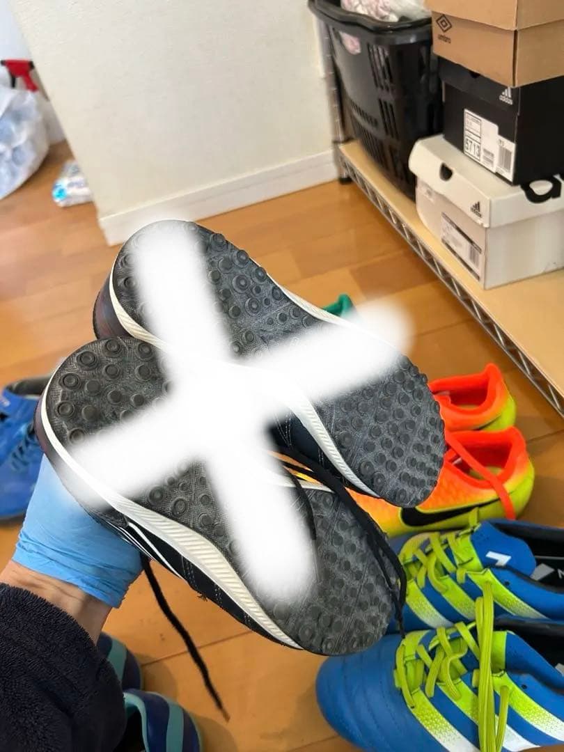 サッカーシューズ・スパイクセット　19センチ〜22センチ