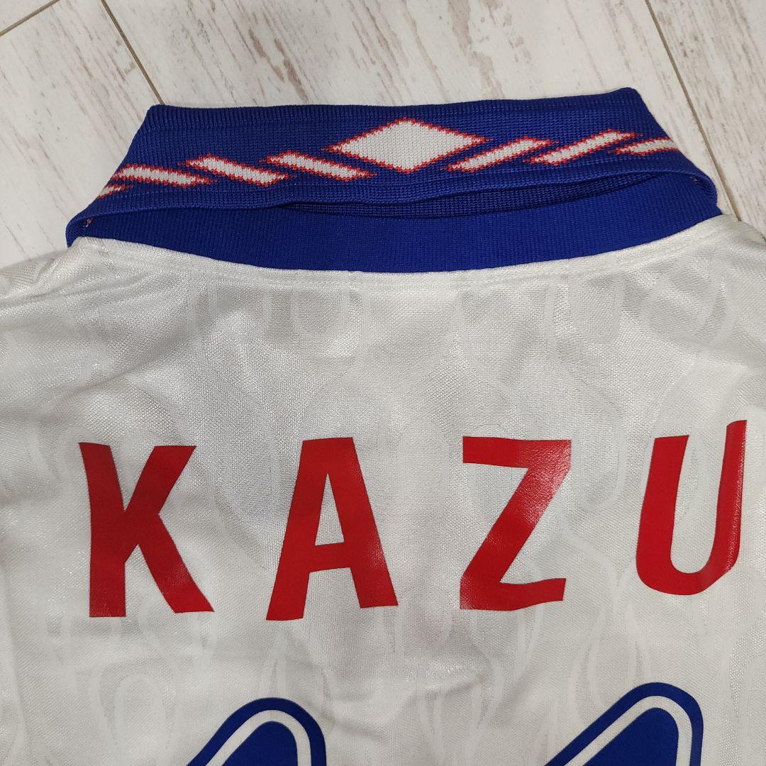 97 日本代表 アディダス 炎 アウェイユニフォーム 三浦知良 KAZU 11