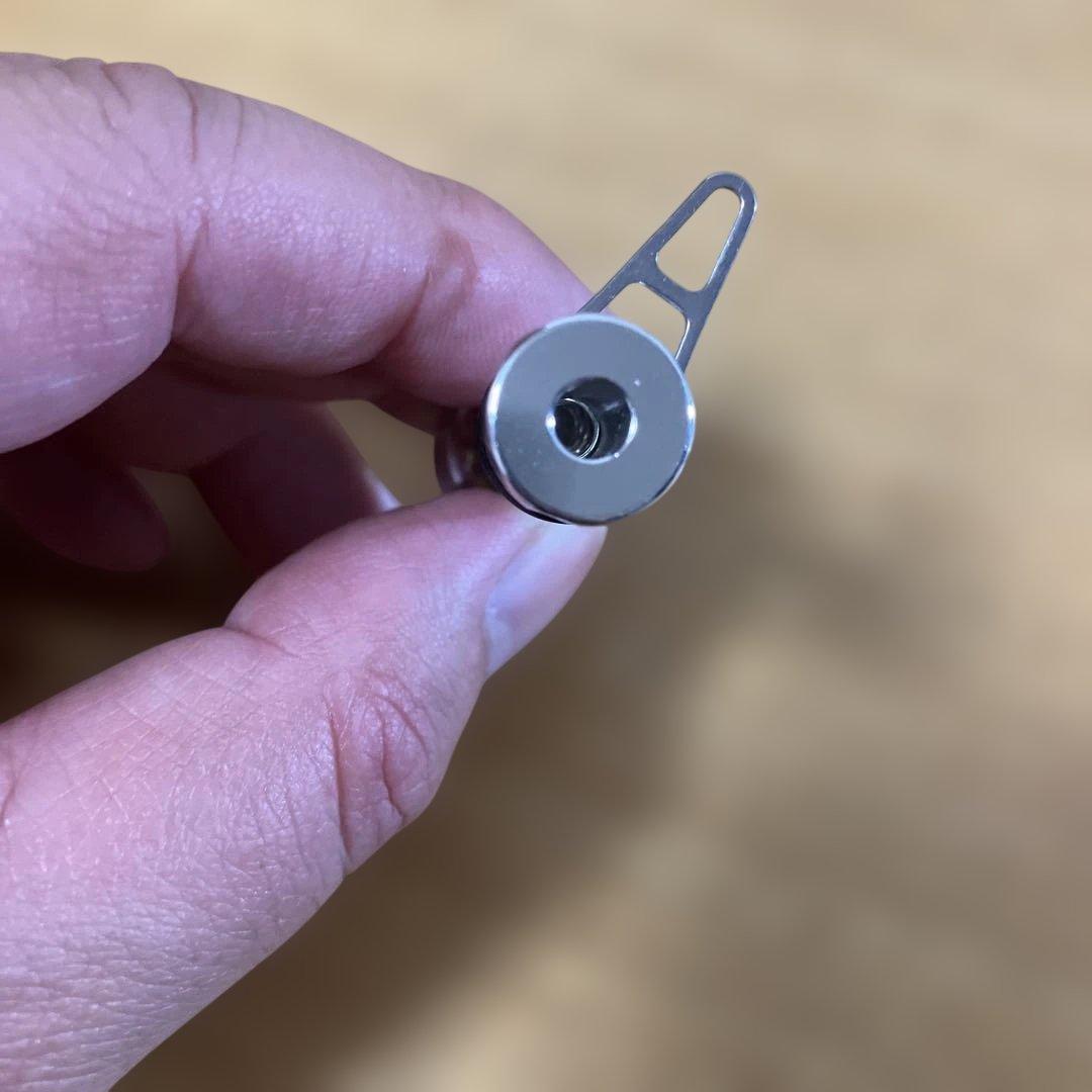 美品　ダイワ用　ゴメクサス　チタン　ダブルハンドル　スタンド　セット