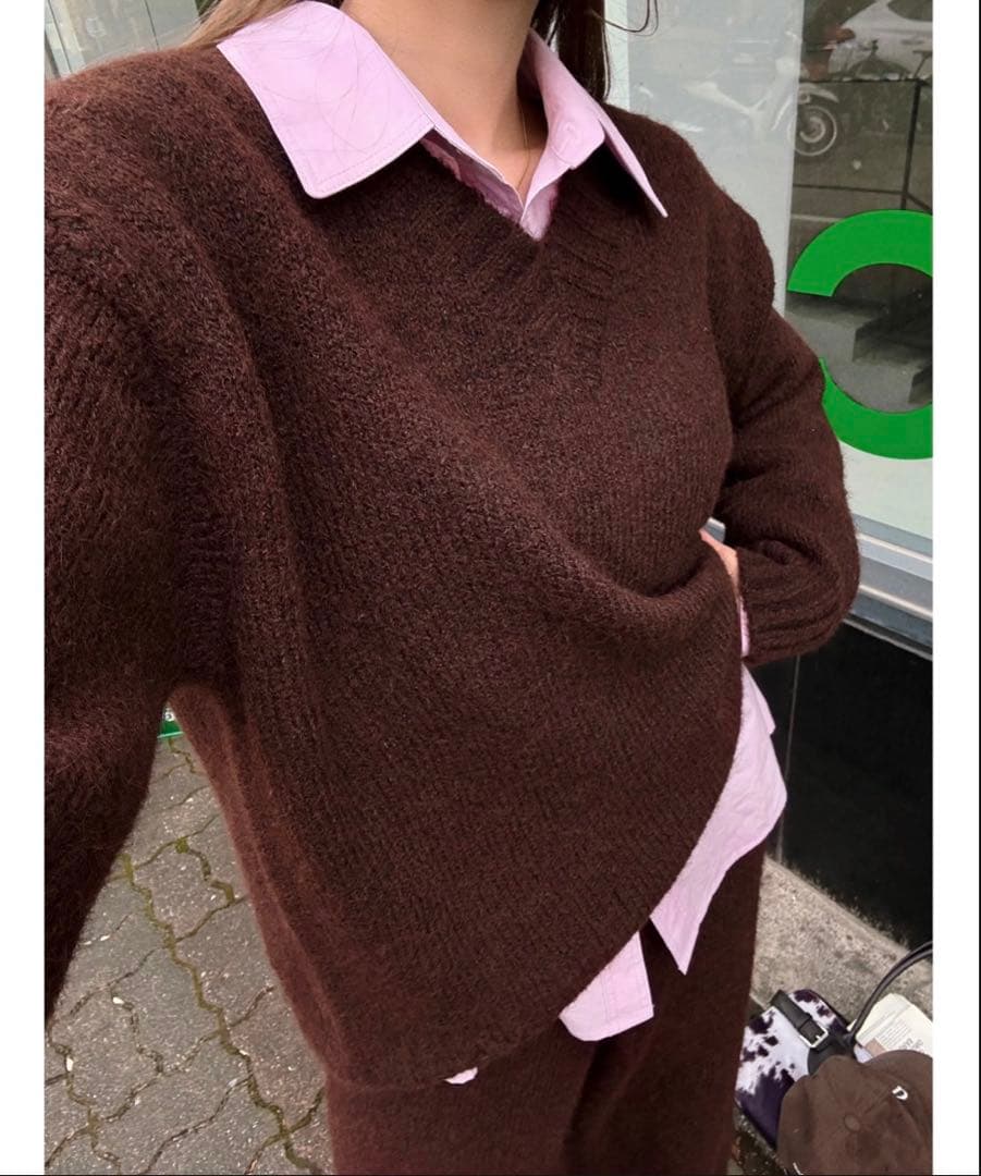 urban color shirt カラーシャツ　ピンク　Nalm ナルム