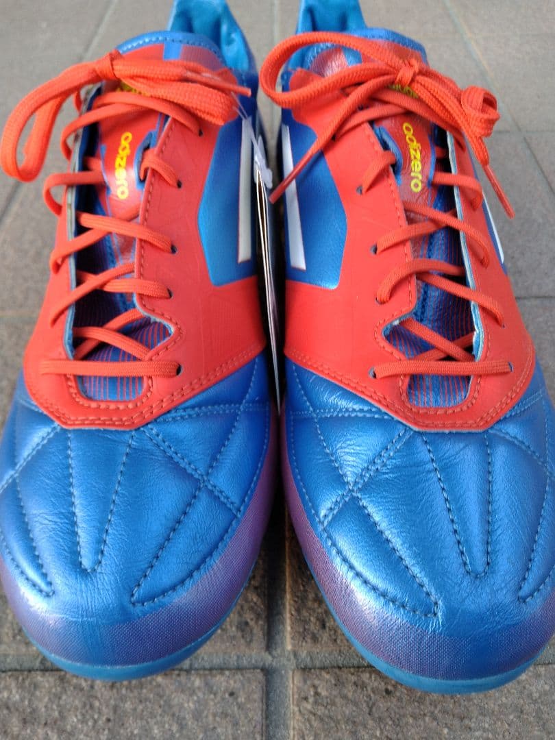 レア 新品 タグ付き アディダス F50 アディゼロ TRX FG 革